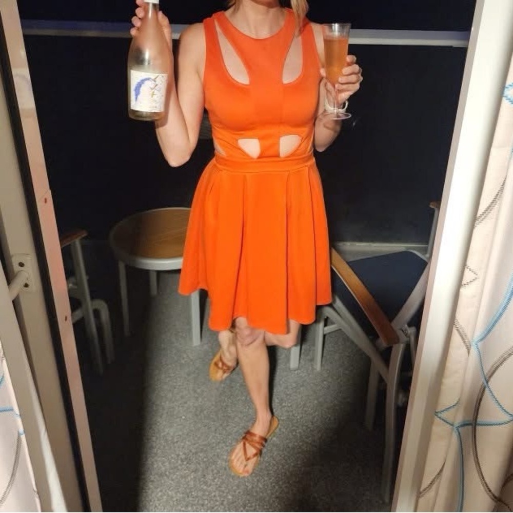 Charlotte Russe cut out dress